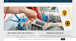 Desktop Screenshot of electrojj.com